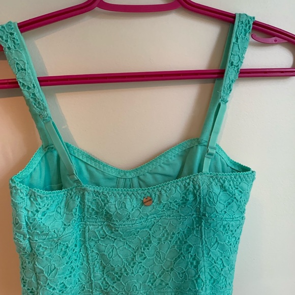 Teal bustier top - small - Picture 2 of 4